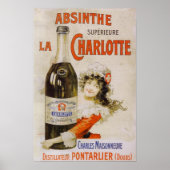Absinthe La Charlotte ポスター (正面)