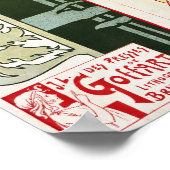 Absinthe Robette -ヴィンテージフランスの広告ポスター ポスター (角)