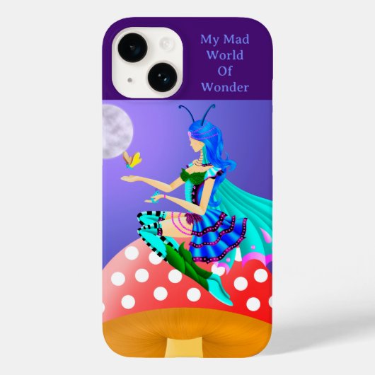 Absolem Transformed wonderland art Case-Mate iPhoneケース (裏面)