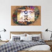 Absolut Vodka キャンバスプリント (インサイチュ (寝室))