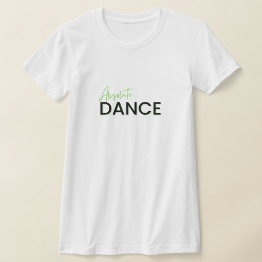 Absolute Danceロゴ Tシャツ (レイダウン)