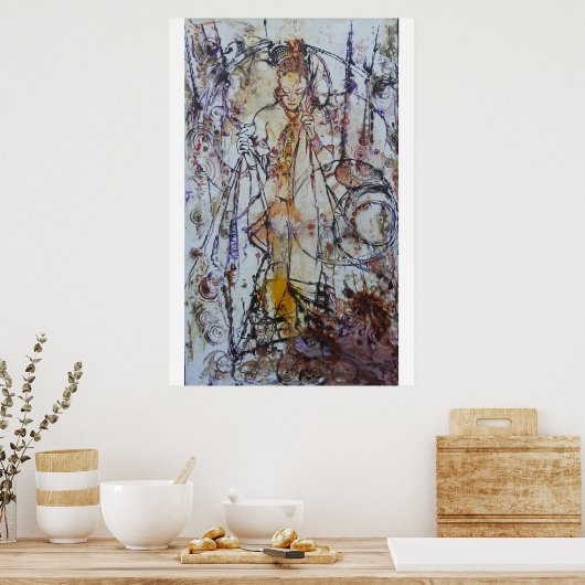 Absolute Liberty I Poster by Timothy Orikri ポスター (キッチン)