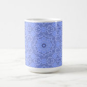 Absolutely Gorgeous Liquid Art Mandala Pattern コーヒーマグカップ (中央)