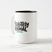 Absolutely Normal ツートーンマグカップ (正面左)