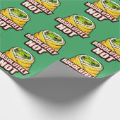 Absolutely Not Frog – Funny Lazy Frog Meme ラッピングペーパー (角)