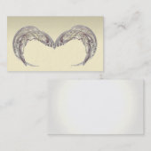 Absractの天使によっては霊気の霊魂の名刺が飛びます 名刺 (正面/裏面)