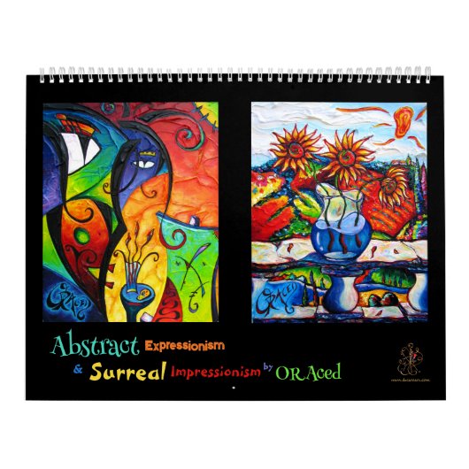 AbStacT & Surreal Art Calendar by ORAced カレンダー (カバー)