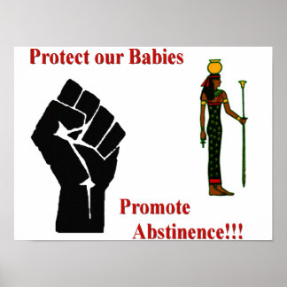 Abstinence Poster ポスター
