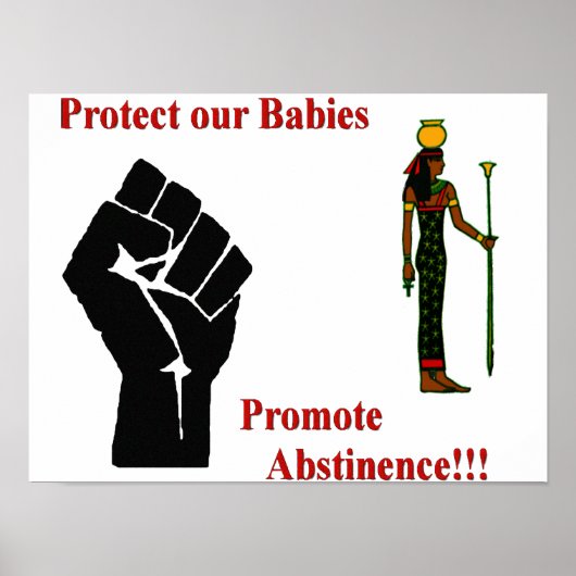 Abstinence Poster ポスター (正面)