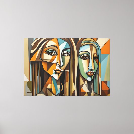 ABSTR_25-081抽象芸術アートキャンバス印刷 キャンバスプリント (正面)