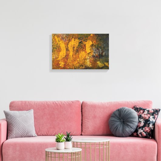 Abstraccion 1 キャンバスプリント (インサイチュ (リビング))