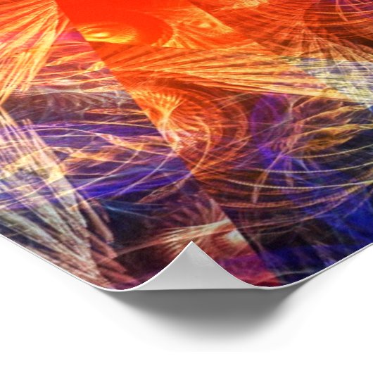 Abstrachaosポスター ポスター (角)