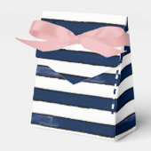 Abstrack navyのシームレスストライプなオプション フェイバーボックス (正面サイド)