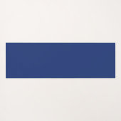Abstrack navyのシームレスストライプなオプション ヨガマット (裏面(横))