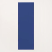 Abstrack navyのシームレスストライプなオプション ヨガマット (裏面)