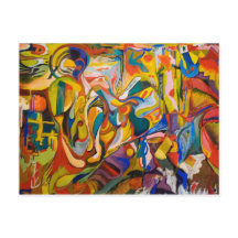 abstraCodActionポストカード