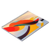 #abstractアートノートブック ノートブック (左側)