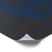 「Abstractバージョン99」ダウンロードまたはポスター ポスター (角)