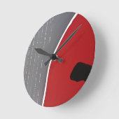 Abstract1 ラウンド壁時計 (傾斜)