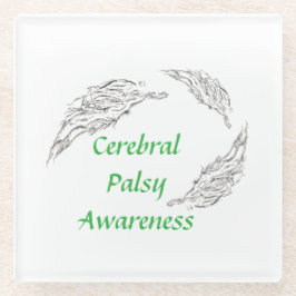 abstract ガラスコースター