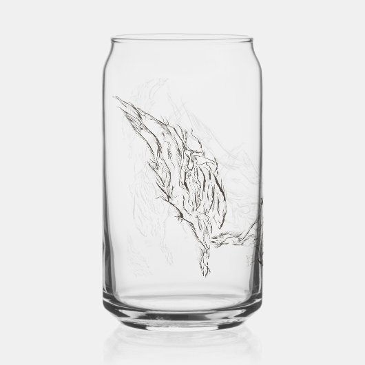 abstract ガラス缶 (正面)