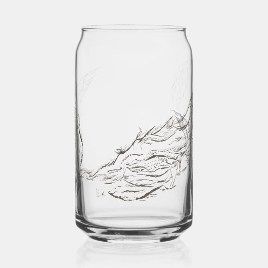 abstract ガラス缶 (左)