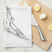 abstract キッチンタオル (四つ折り)