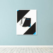 Abstract キャンバスプリント (インサイチュ (ウッドフロア))