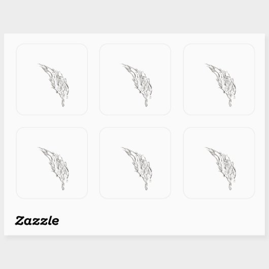 abstract スクエアシール (シート)