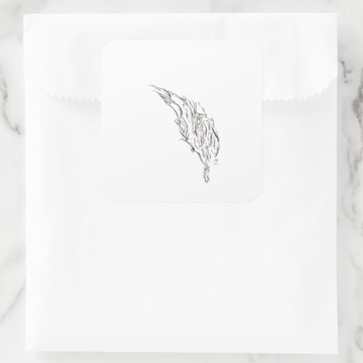 abstract スクエアシール (バッグ)