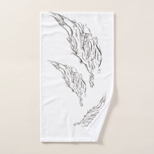 abstract バスタオルセット (ハンドタオル)