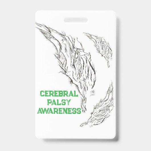 abstract バッジ (表面)