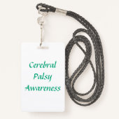 abstract バッジ (裏面ランヤード)