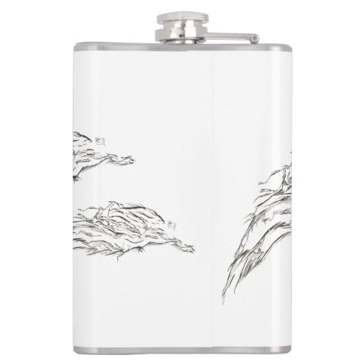 abstract フラスク (裏面)