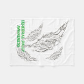 abstract フリースブランケット (正面(横))