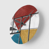 Abstract ラウンド壁時計 (傾斜)