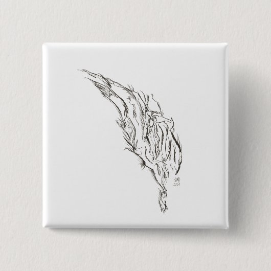 abstract 缶バッジ (正面)