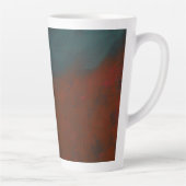 Abstract 1: reds and blues カフェラテマグ (右)