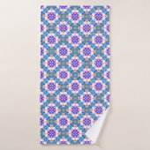 Abstract 3D Illustration of Modern Pattern3d illus バスタオル (バスタオル)