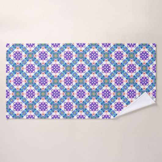 Abstract 3D Illustration of Modern Pattern3d illus バスタオル (バスタオル)