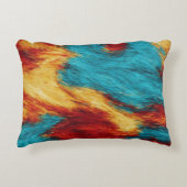 Abstract 3D Oil Painting アクセントクッション (正面)