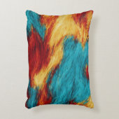 Abstract 3D Oil Painting アクセントクッション (正面(垂直))