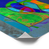 "Abstract 6" 8 x 10 Poster or Download ポスター (角)