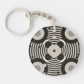 Abstract acrylic keychain キーホルダー (正面)