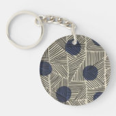 Abstract acrylic keychain キーホルダー (正面)