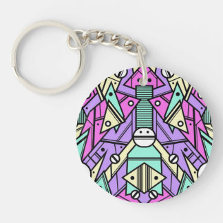 Abstract acrylic keychain キーホルダー