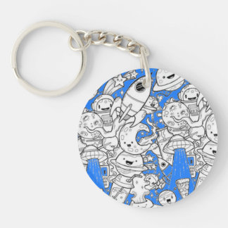 Abstract acrylic keychain キーホルダー