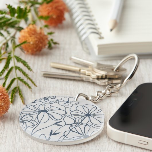 Abstract acrylic keychain キーホルダー (正面右)
