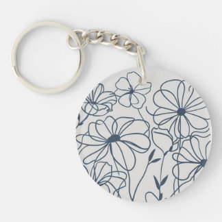 Abstract acrylic keychain キーホルダー