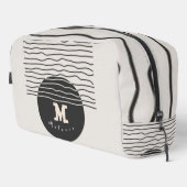 Abstract aesthetic minimal Monogram Modern  ドップキット (右コーナー)